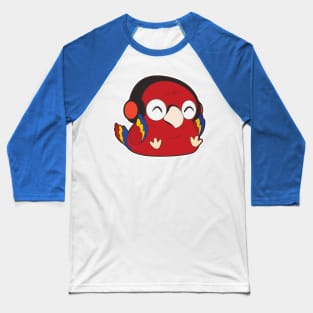 Parrot - Music with Headphone Baseball T-Shirt